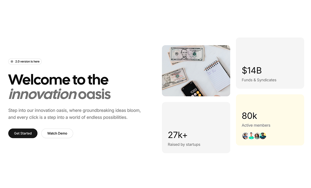 shadcn uishadcn hero sections block